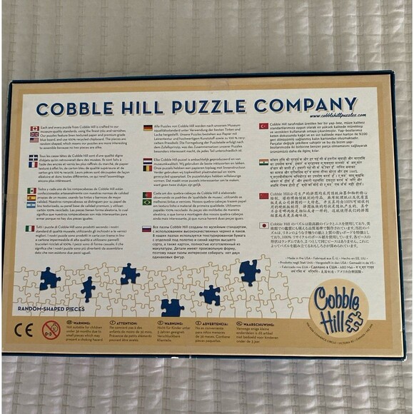 Cobble Hill “Song for the Season” 500-piece Puzzle - Picture 4 of 5
